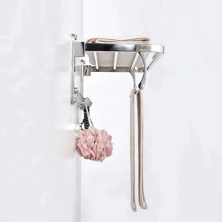 Настенные вешалки для полотенец из нержавеющей стали 304 с крючками