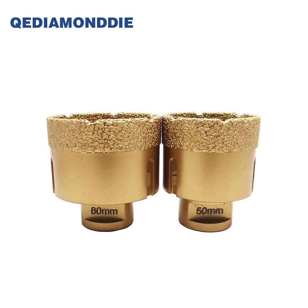 M14 Thread Diamond Core Drill Bit Vacuum Brazed Diamond Drill Bit For Glass Ceramic Porcelain Tile Drilling