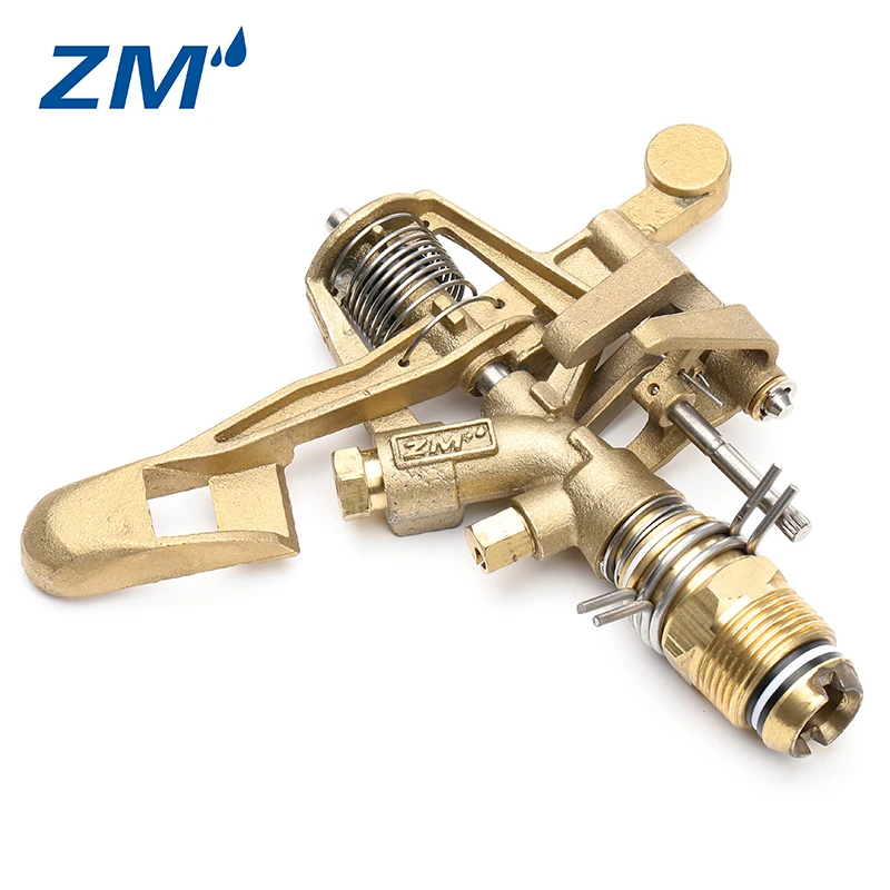 Impact Sprinkler Manufacturer Garden Irrigation Brass Professional China Sprinkler Gun for Agriculture Drip Irrigation Everyday