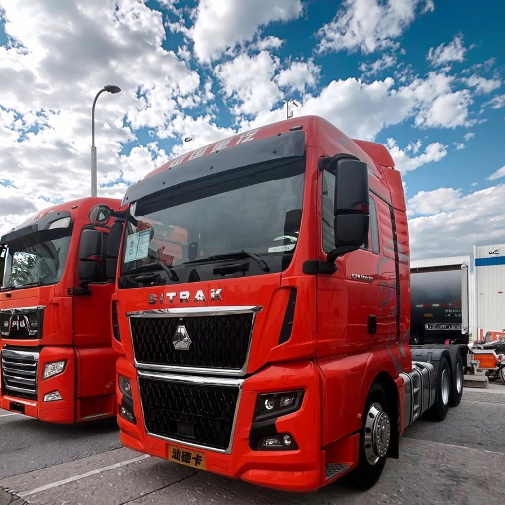 Лидер продаж дизельный тягач Sitrak C9H 6x4 грузовик головка с подушкой безопасности мост автоматический логистический транспортировочный контейнер