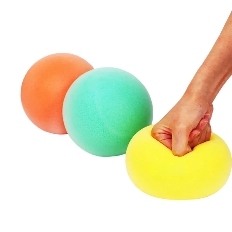 High quality factory selling silent sponge elastic foam pressure balls
