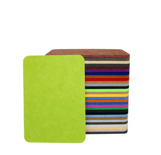 100% Recycle PET Art Acoustic Panel Decorative Wall Polyester Acoustic Board Felt Soundproof
