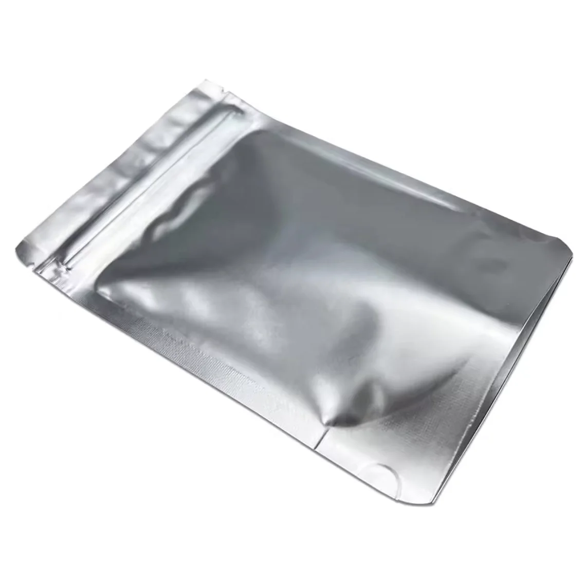 Heat sealable laminated multiple layers aluminum foil bags