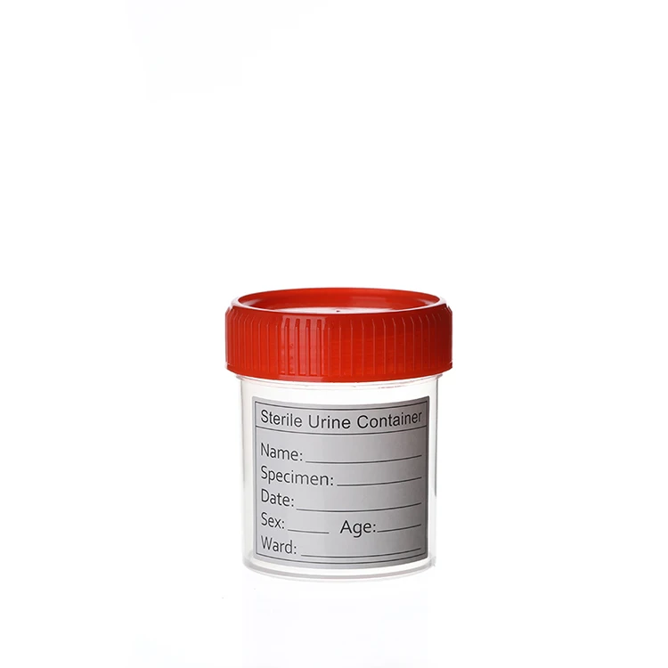 Professional Standardized Leakproof Design Lab Consumables Sterile Urine Container