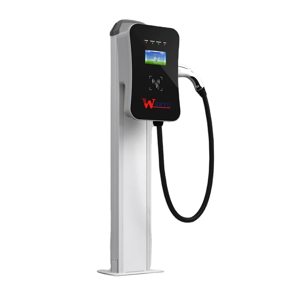Китай (материк) верхний тип 2 зарядные станции Настенный 3 фазы 32 amp 22kw ev зарядное устройство для