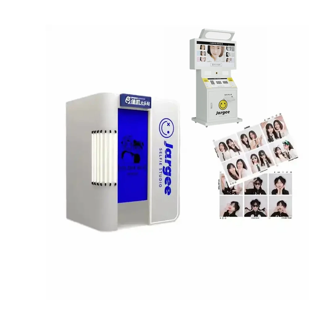 Instant Shooting Dslr Photo Booth Multiple Palace Grids Available Sticker Photo Booth  Portable Automatic Photo Booth For Sale