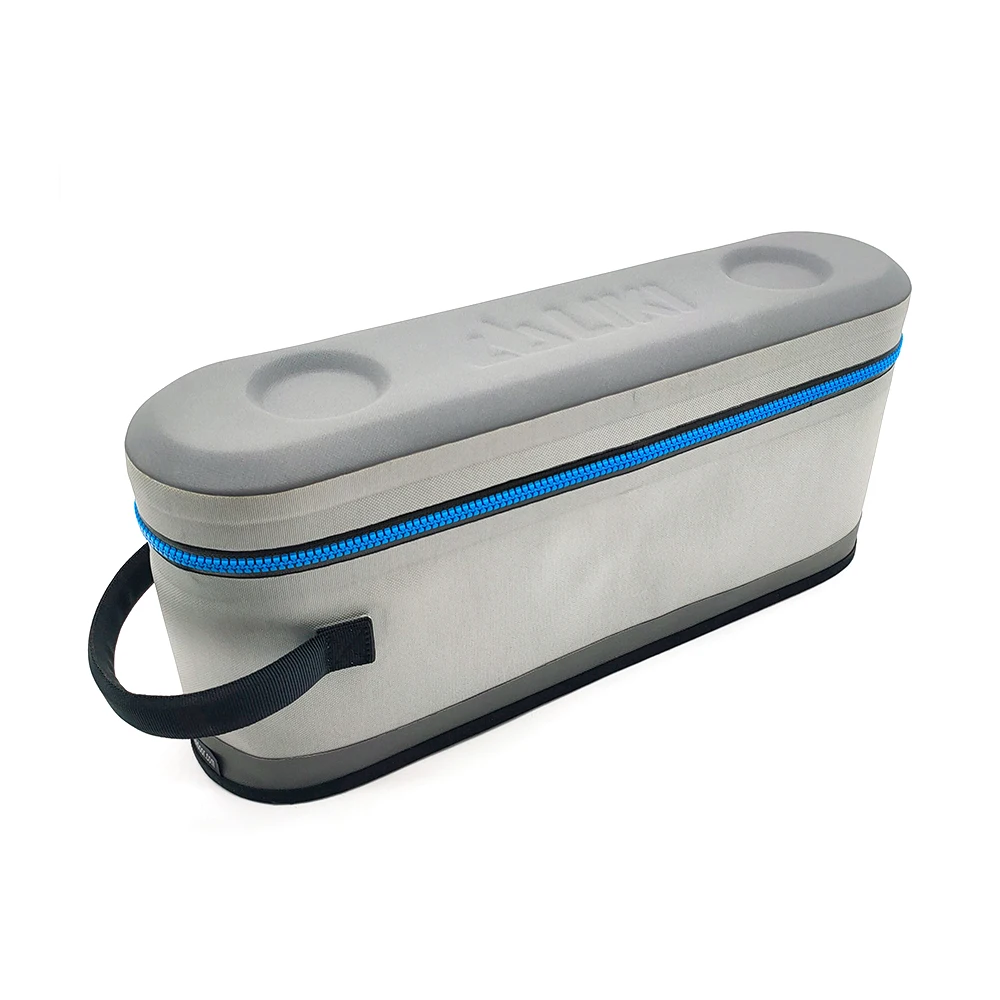 840D нейлон двусторонний ламинированный с TPU 6 Can серый изолированный мягкий охладитель сумка