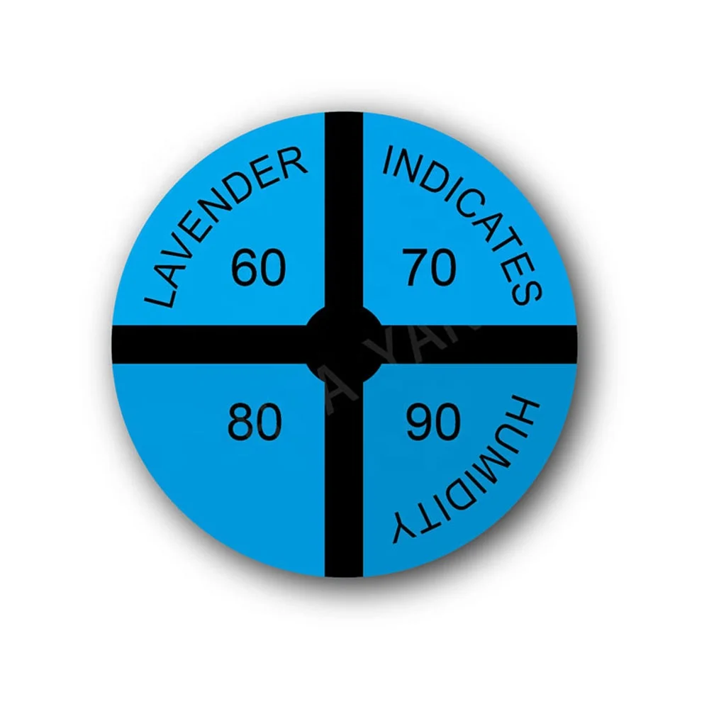 
Electronics Industrial Use Spot Customized Humidity Indicator Cards HIC 