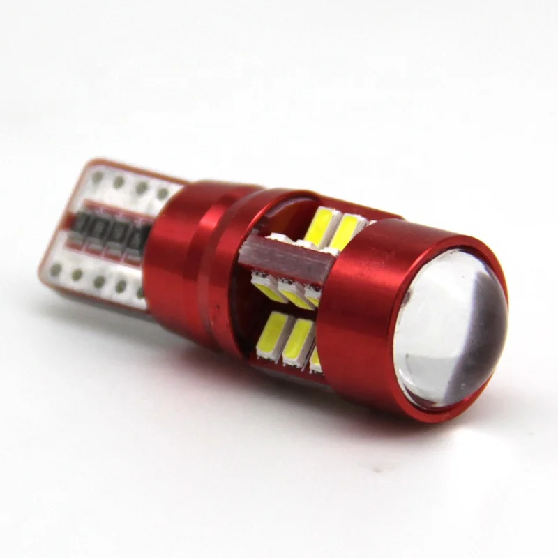 Wholesale manufacturer 3014smd  t10 led canbus 12V to 24V auto led bulb