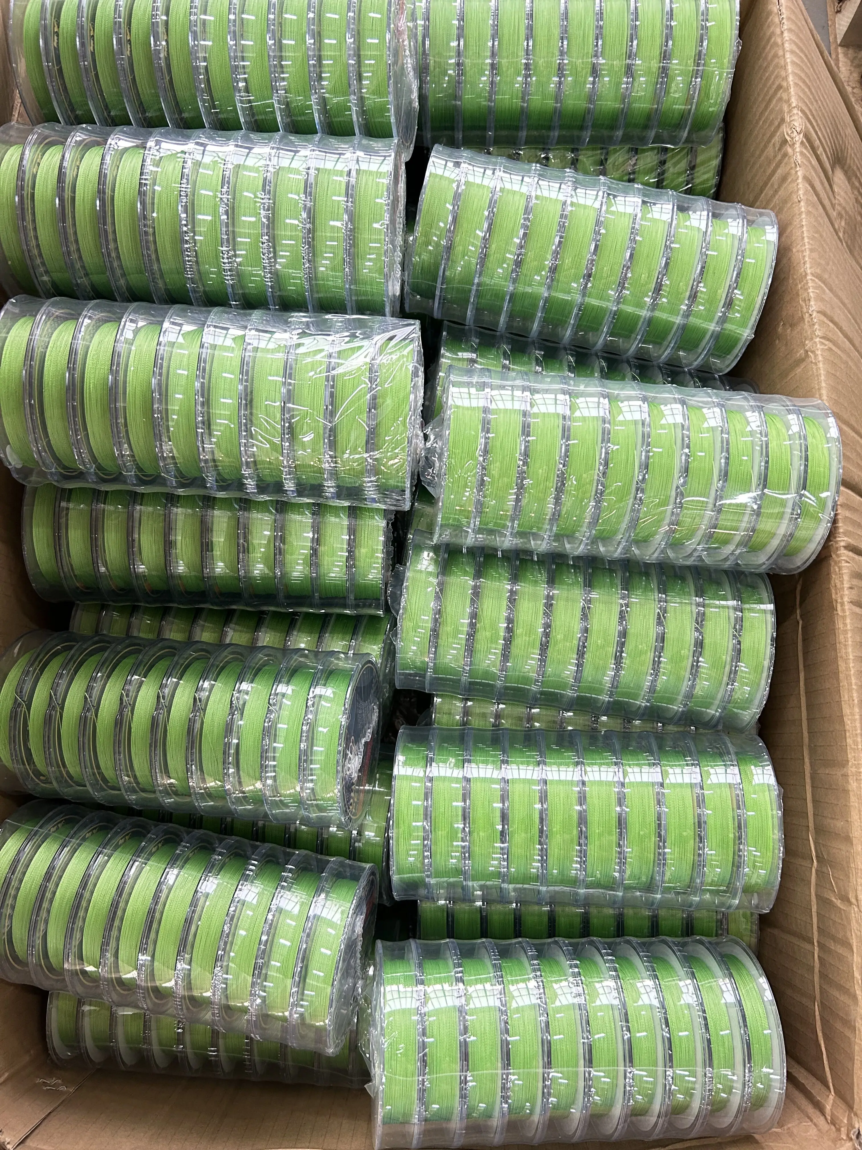 Braided Line 10*100m Connected Spool 0.30mm Green PE Braided Fishing Line