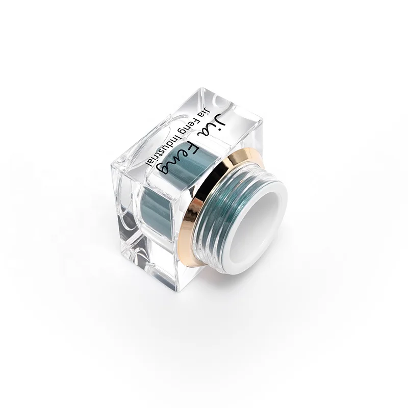 5ml custom round acrylic cosmetic double wall cream jar container for skincare packaging