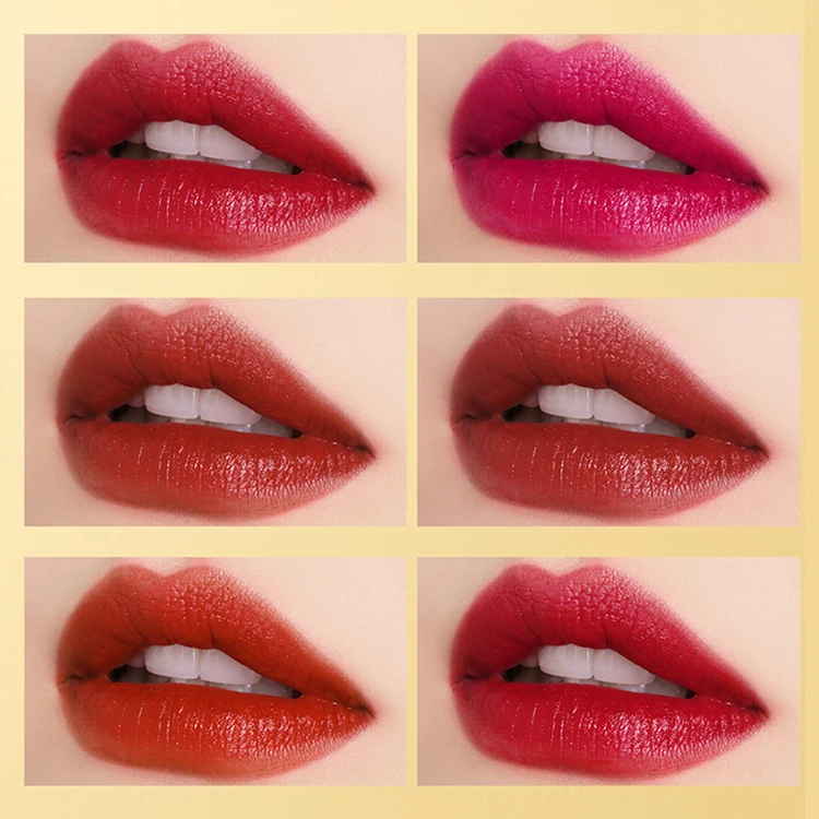 wholesale high quality private label customize vegan mini matte lipstick gold long lasting lipsticks