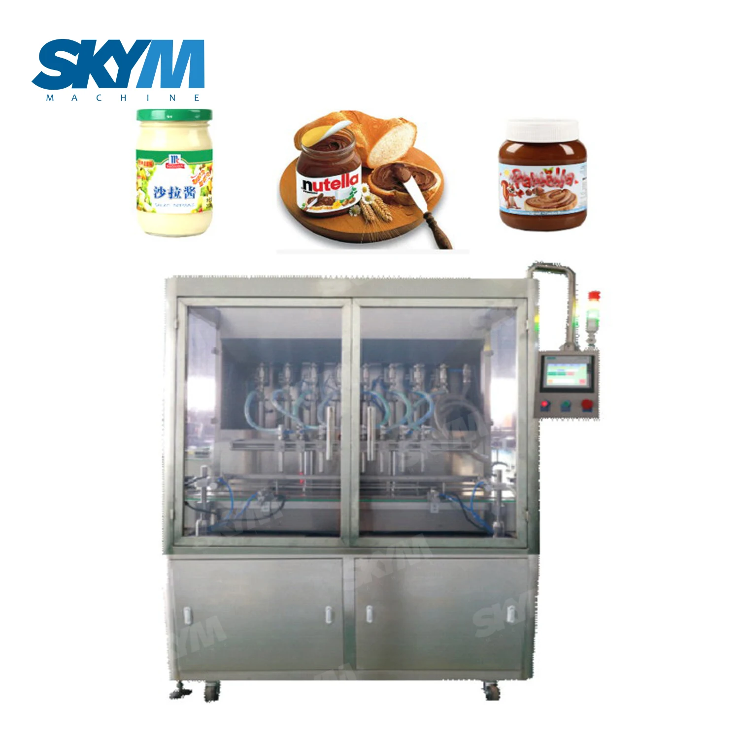 Automatic Plastic Bottle Lube Oil / Lubricating Oil Filling Labeling Packing Machine