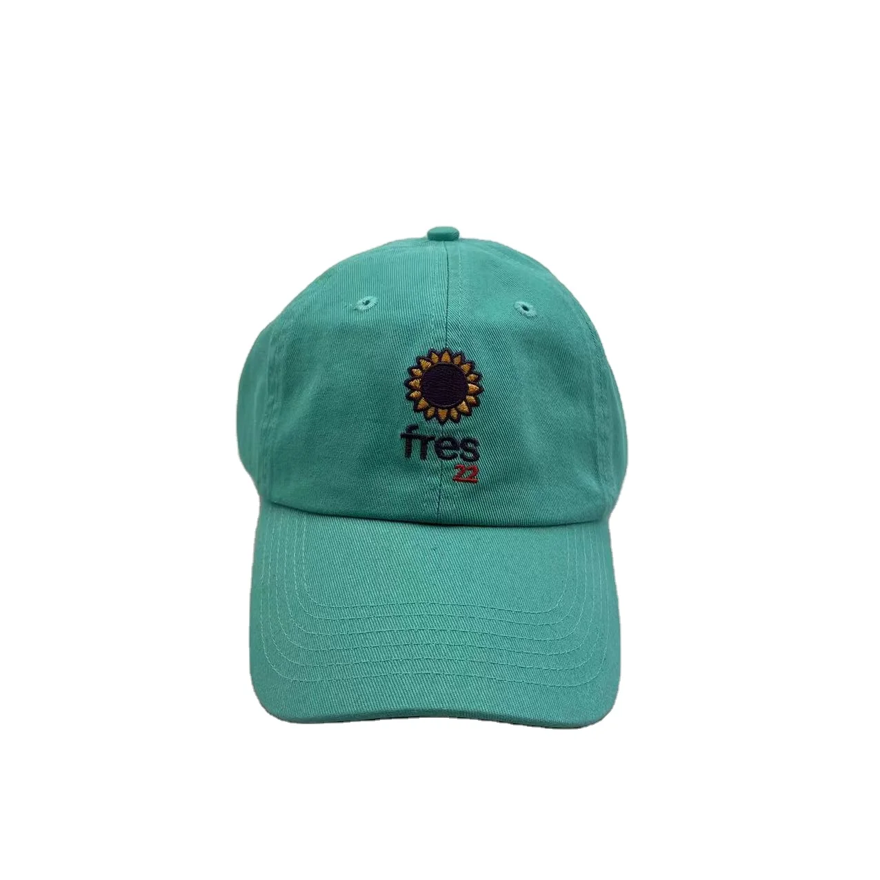 Custom gorras NY baseball cap 100% cotton embroidery washed sports caps promotional unconstructed dad hat cap