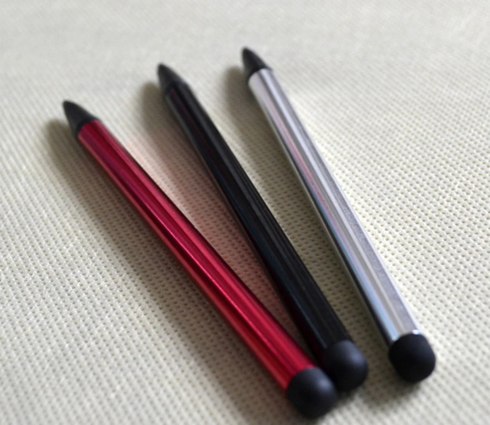 Capacitance wholesale cheap resistance screen universal 2 in 1 touch pen stylus for GPS mobile phone