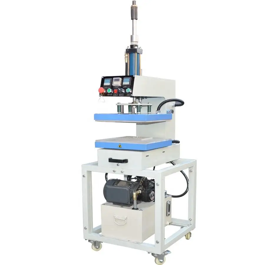 Embossing Press Machine T Shirts Logo Embossing Machine of 3d Fabric Embossing Printing Machine Steel Sheet Textile Leather