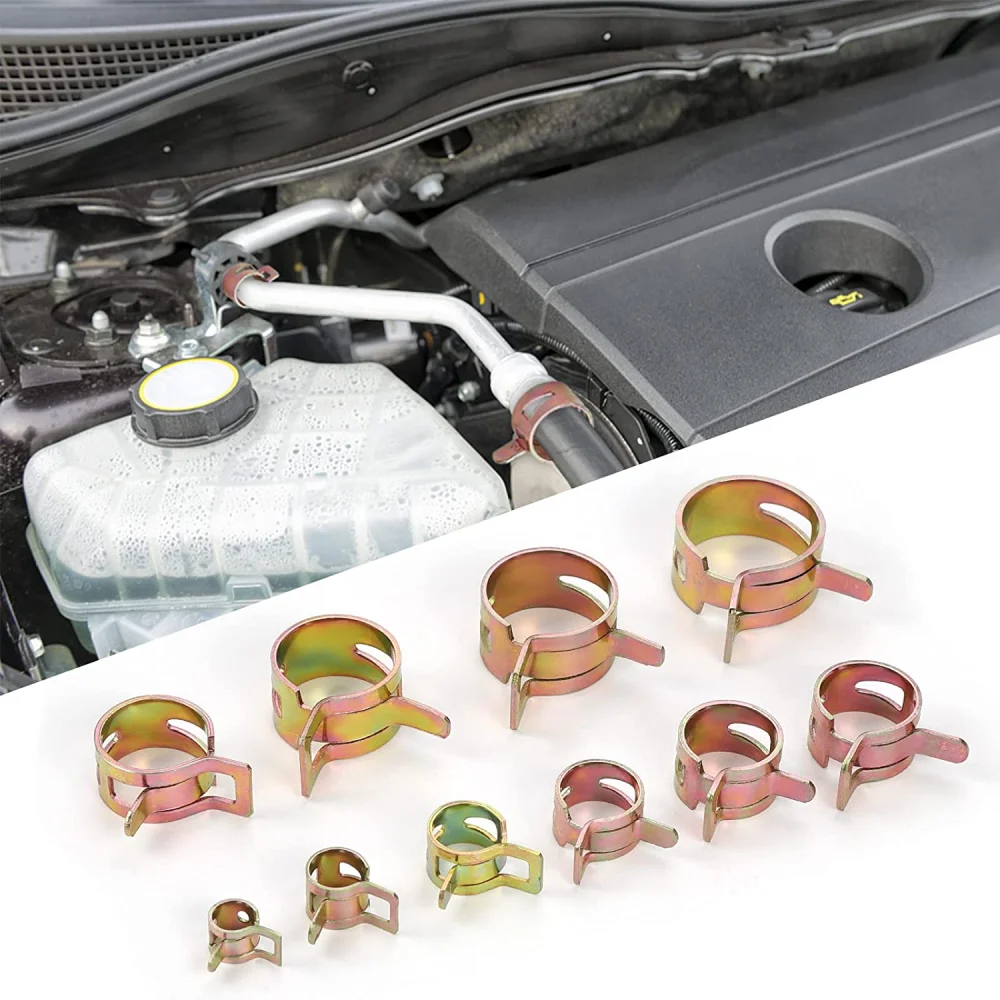 Spring Clips High Quality Stainless Steel Galvanized Material Fuel Oil Line Water Hose Pipe Fastener Tube Clamp Accessories