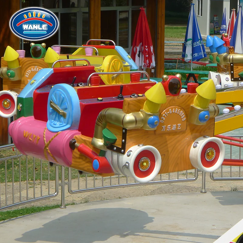 Attractive Kids Rides Self-Control Airplane Kiddie Rides Amusement Park Rides Electric Self-Control Plane