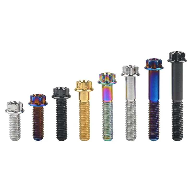 Hot sale titanium bolts torx flange head bolt titanium m5 bolt/screw new for motorcycle