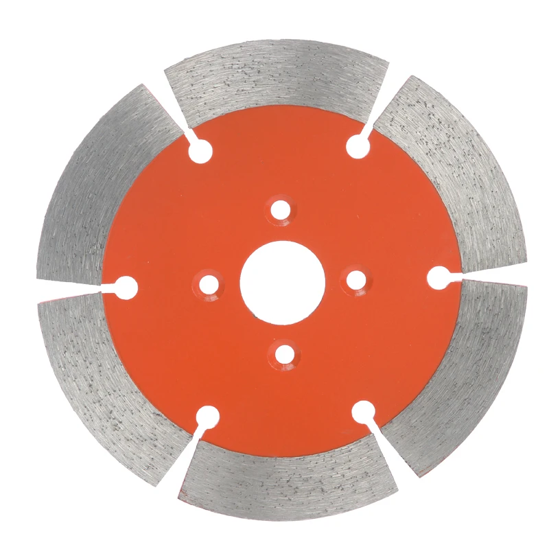 Grooving Saw Blade 116*20*1.8 Orange Customization Diamond Saw Blade For Dry Cutting Marble And Concrete