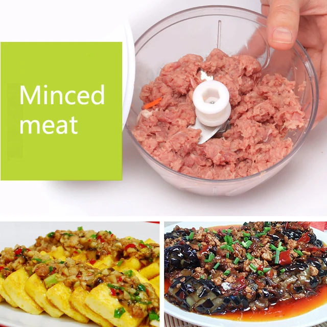  Ручная мясорубка измельчитель овощей Многофункциональный кухонный