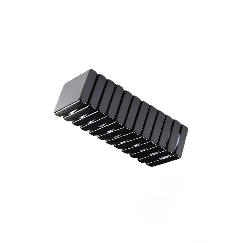 Профессиональный индивидуальный Многофункциональный редкоземельный материал suoer сильный прямоугольный эпоксидный черный магнит