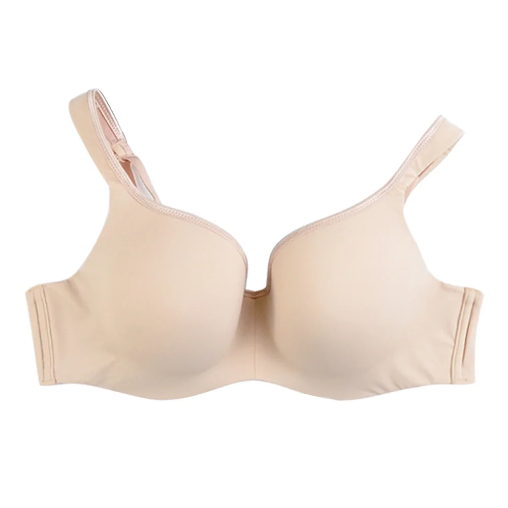 Sindee Ladies Plus Size Breathable Padded 3/4 U Back Underwire big breast Minimizer Push-Up Bra for fat women