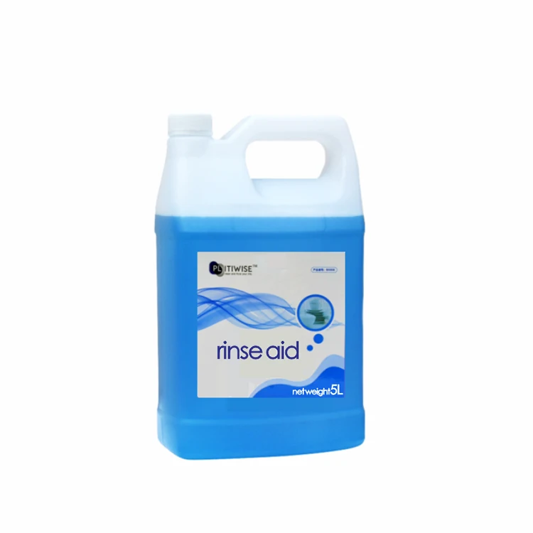 Professional Cleaning Liquid Utensils Rinse Aid For Hotel Kitchen Dishwasher