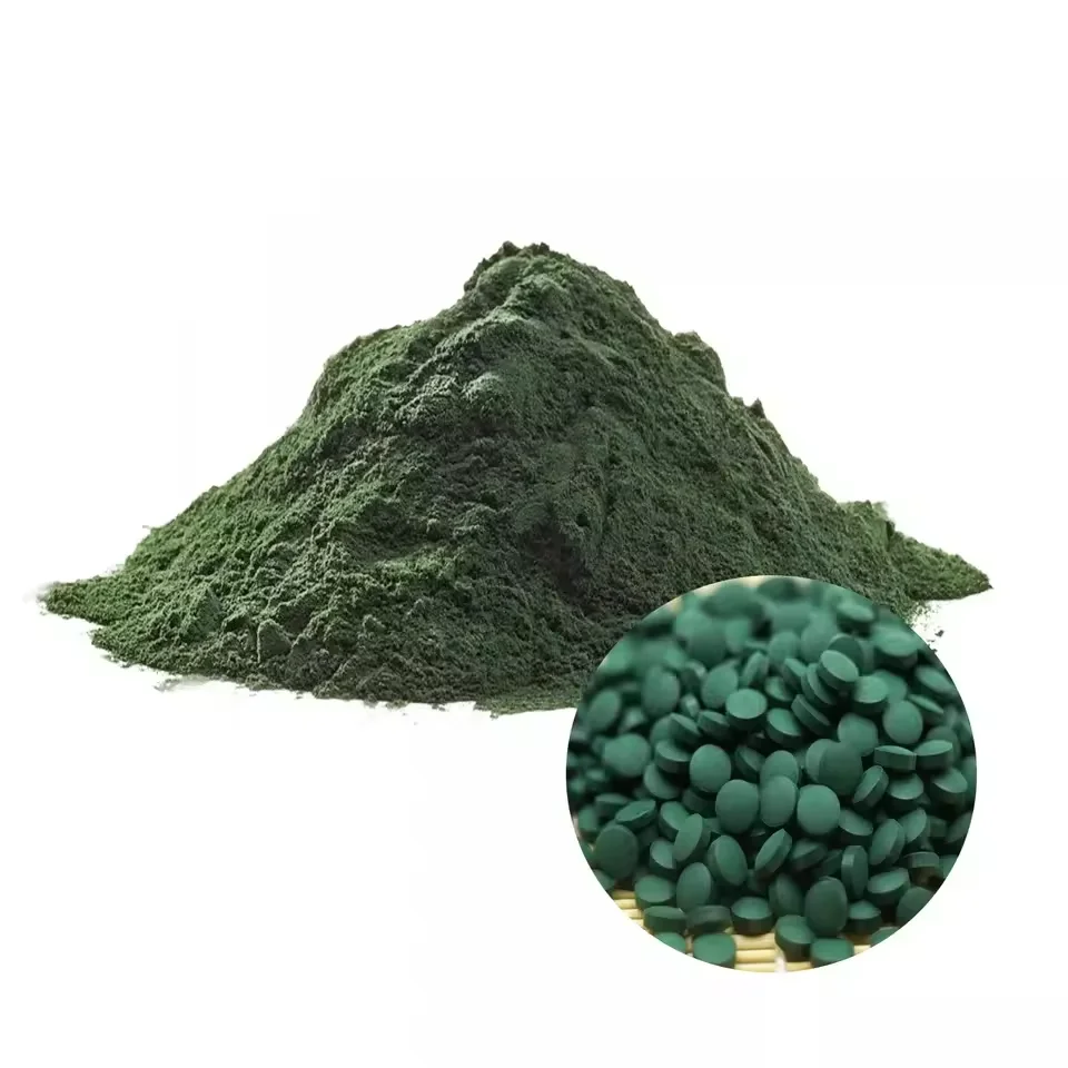 wholesale organic spirulina powder Healthy Food Grade green Spirulina Powder Bulk Spirulina Tablets