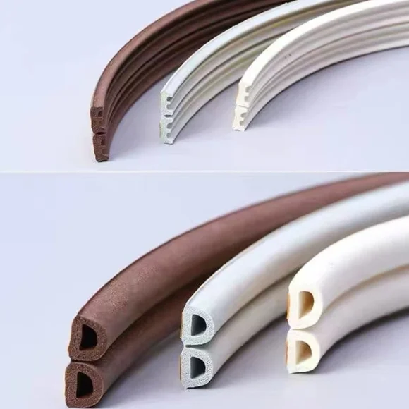 Self-Adhesive Backing Seals Large Gap Rubber Weather Stripping Seal Strip for Doors/Windows