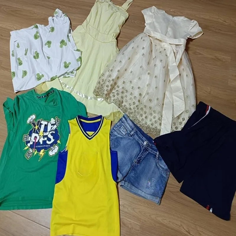 Children Bale Clothes Second Hand Clothes For Kid Used Winter Clothes Stock