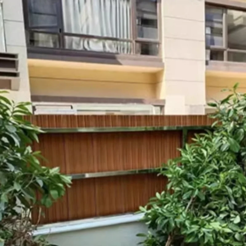 Garden Fence Courtyard Anti-Corrosion Insect-Proof Moisture-Proof Plastic Wood Fence