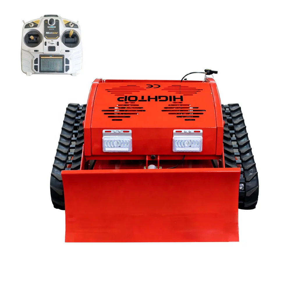 High-End Smart Remote Controlled Lawn Cutting Mower Robot Zero Turn Lawn Mower Sod Remove machinery with Flying blade
