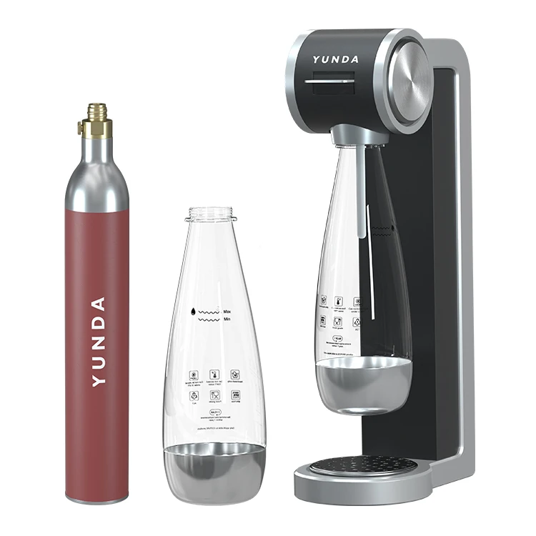 Новинка 2023 аппарат для изготовления блесковой воды без электроэнергии газированной соды CO2