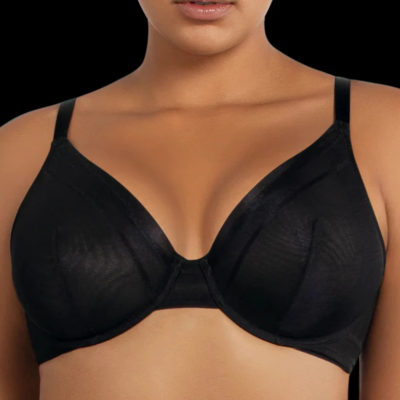 Ladymate ODM/OEM Sujetador de talla grande para mujer Women unpadded daily bra Unlined Plunge Bra plus size underwire bras