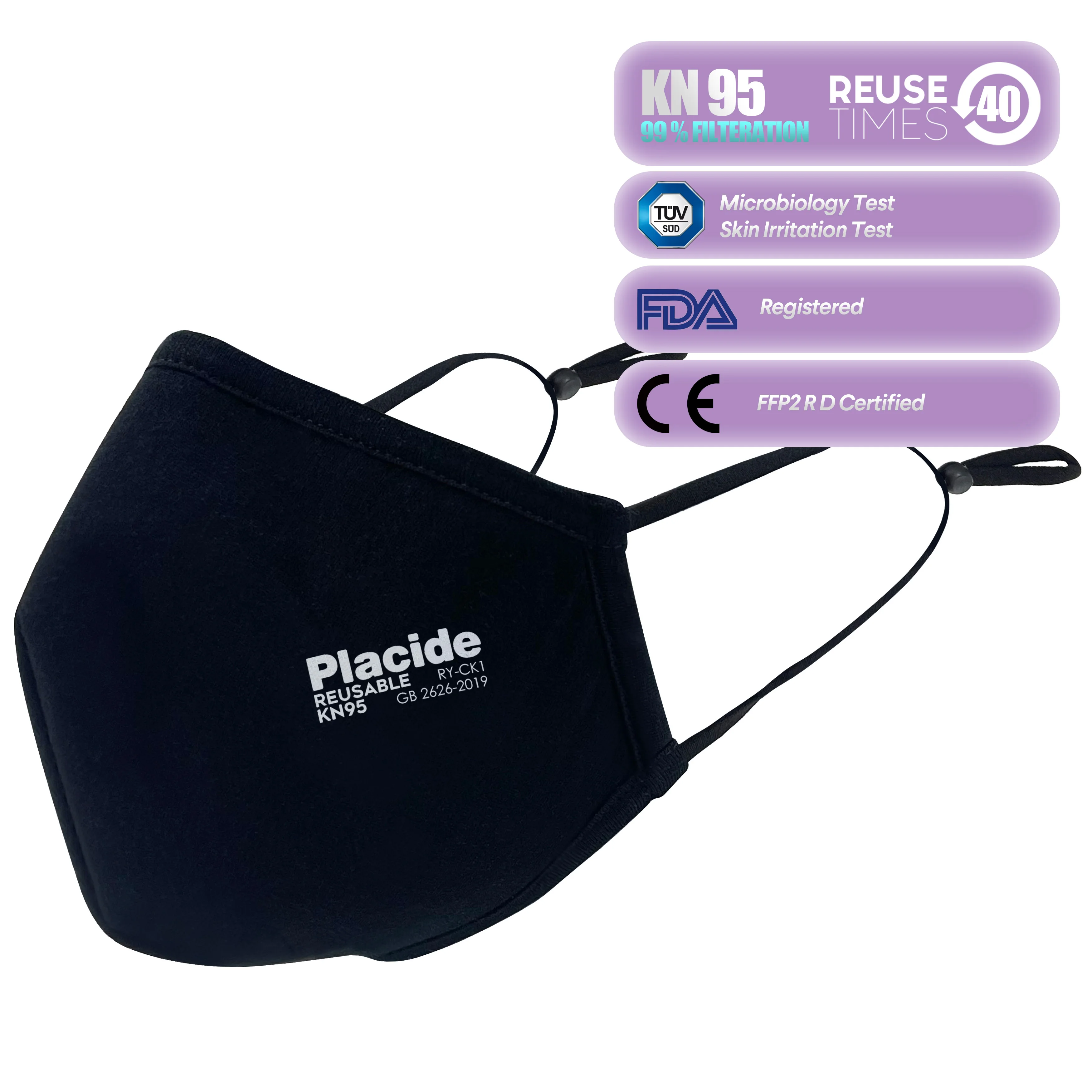 Nano Technology 99% filtering efficiency Custom logo washable printed cloth face mask cotton facemasks private logo fabric masks