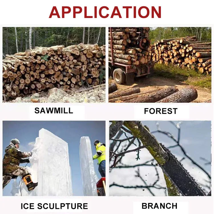 High Quality 58CC Power Motor Engine Pruning Shears Cordless Portable Green Cutter Chain Saw Gasoline Chainsaw for Wood Cutting