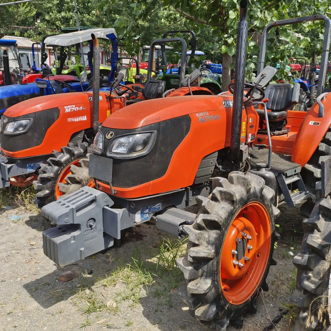 Kubota M704 70hp трактор 4x4 мини компактный экскаватор-погрузчик фронтальный погрузчик