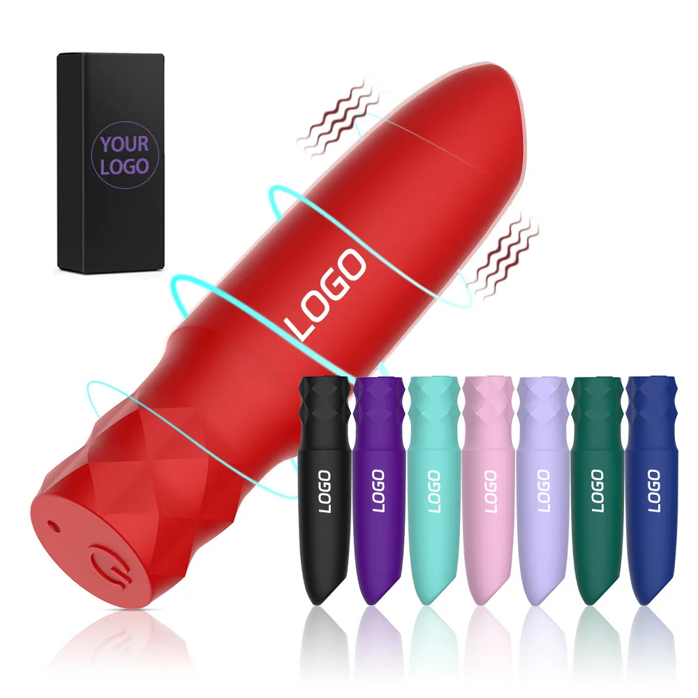 Factory Custom Bullet Massage Sex Toys Waterproof 10 Modes Powerful Handheld Electric Bullet Vibrator