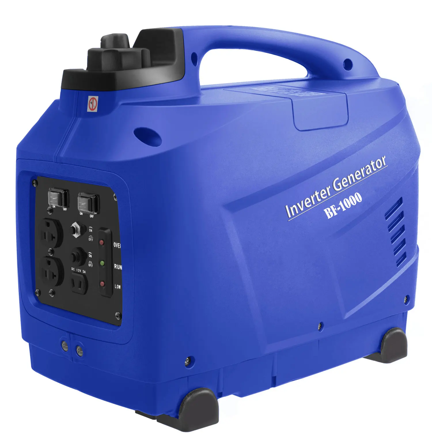 Portable gasoline inverter generator 1.3Kw backup electric generator silent single phase AC output type alternator generator