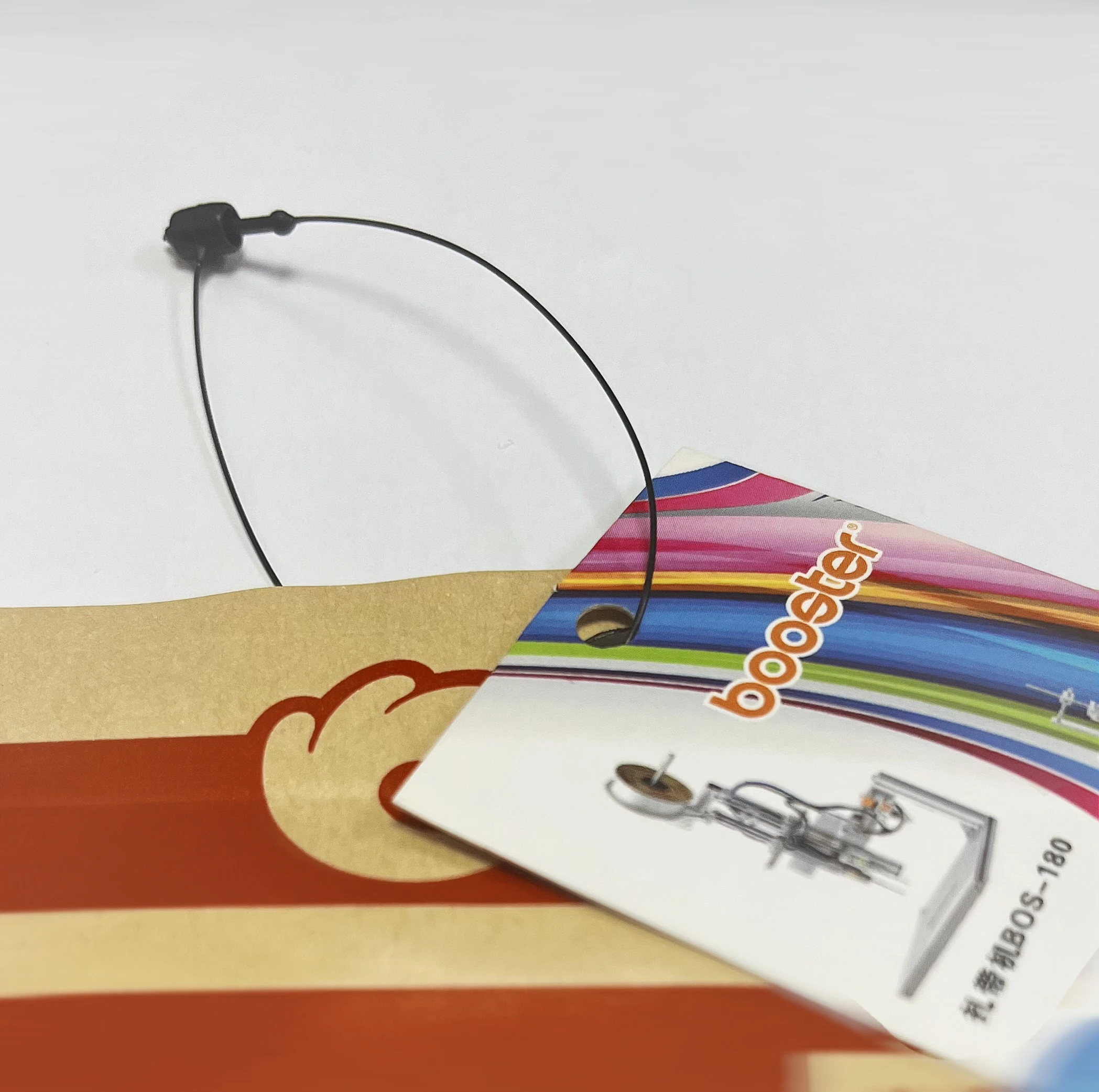 Booster OEM handcuff cable ties kabelbinder screw reel white black clips automatic hang tag string machine stringing threader