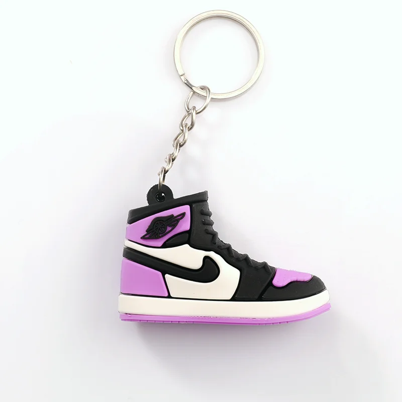  Лидер продаж на Amazon спортивная резиновая 3D мини обувь кроссовки Air Jordan брелок с