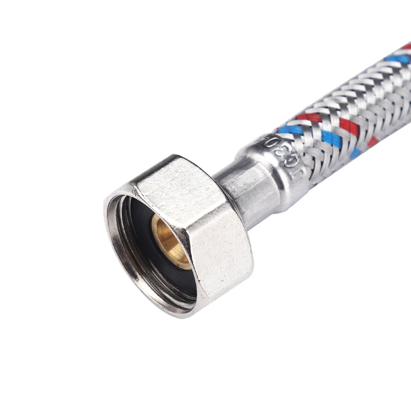 Stainless Steel Flexible Braided Metal Hose For Wash Basins Inlet Hose Water Pipe