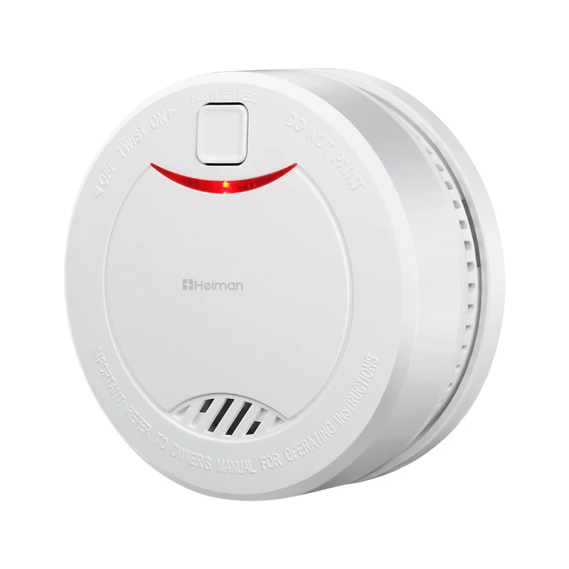 LPCB EN14604 VDS Approved conventional Smoke Detector fire alarm 10 Years Life Sealed battery operated