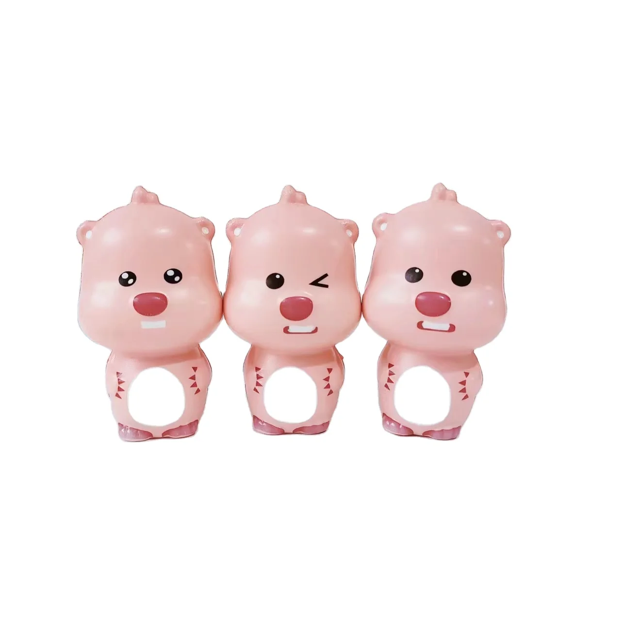 Wholesale new Little Beaver Soft Strip adult squeeze kids stress ball Fidget anti-anxiety stress reliever toy