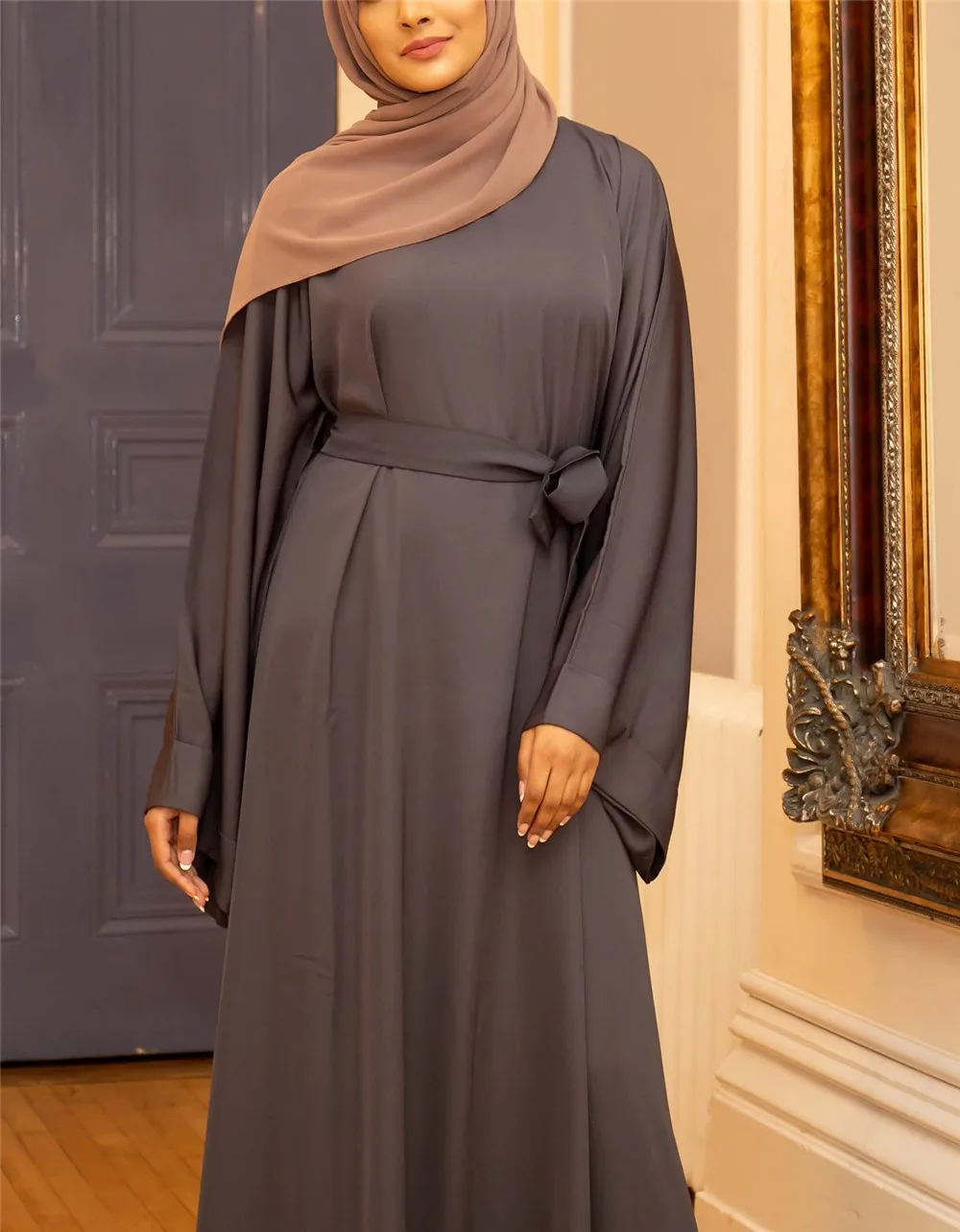 Latest Abaya Designs Modest Women Kaftan Clothing Islamic Long Dress Muslim Islamic Clothing Islamic Dress