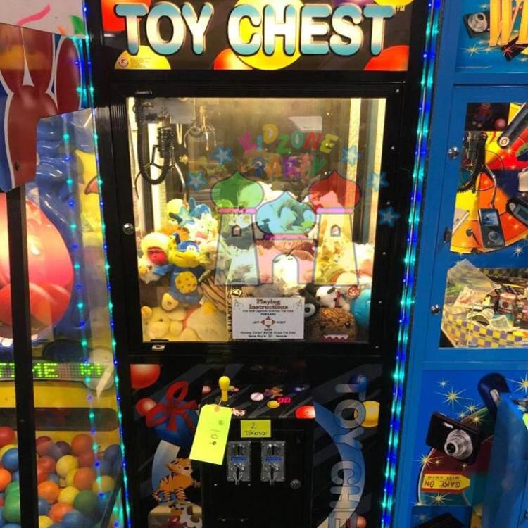 Large commercial coin operated small and medium-sized doll equipment toy claw crane machine