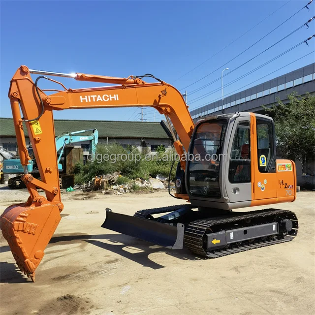 Экскаватор Hitachi ZX70 низкая цена экскаватор HITACHI подержанные машины для продажи