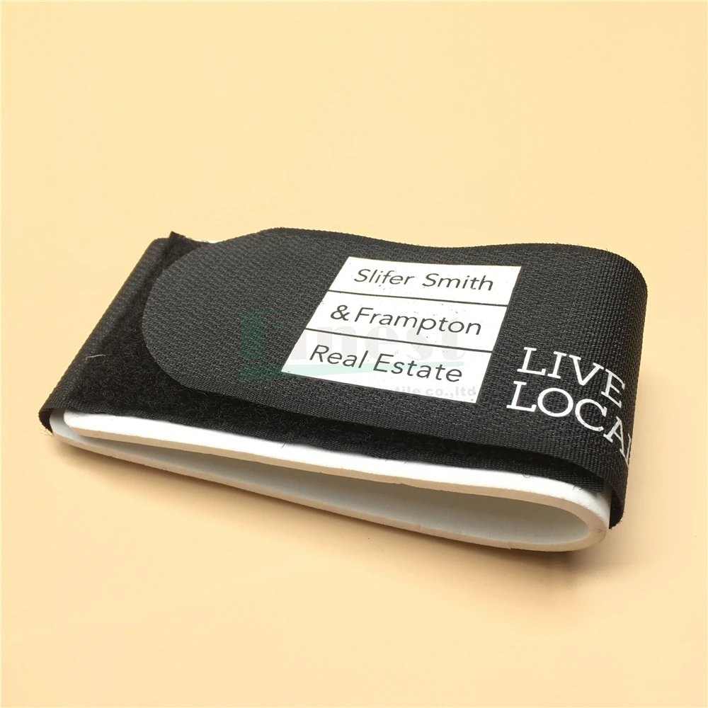 Wholesale Custom logo printed Alpine ski band/Foam Ski strap