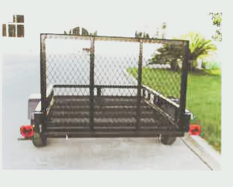 Display Racks Small Folding Motorcycle Trailer for Harley Motorbike